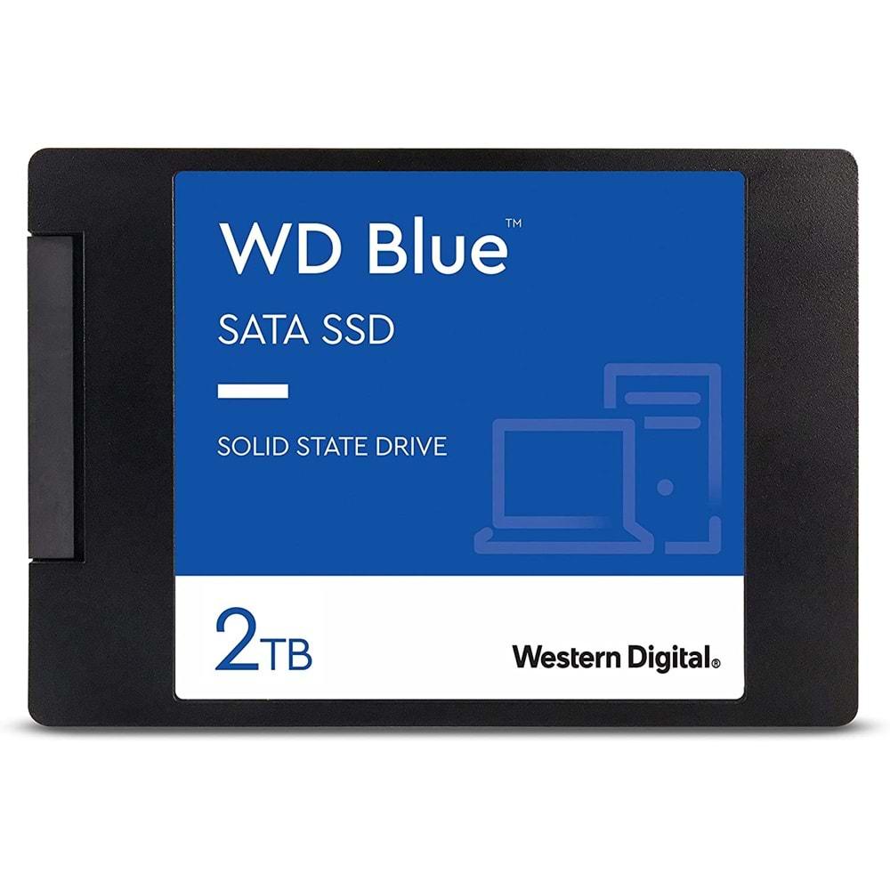 WD 2TB Blue SATA 3.0 560-530MB/s 7MM 2.5
