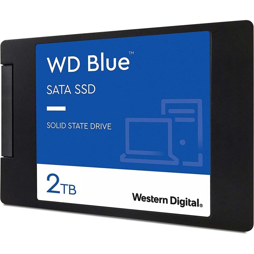 WD 2TB Blue SATA 3.0 560-530MB/s 7MM 2.5