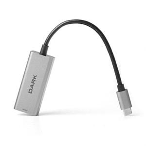 Dark USB 3.1 Type C - 10/100/1000 Gigabit Ethernet Dönüştürücü (DK-AC-U31XGLAN)