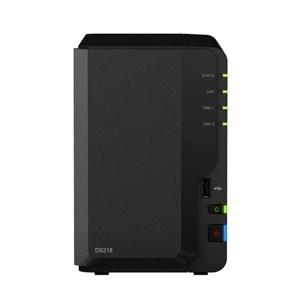 Synology DS218 NAS Server 2x3.5 Disk Destekli