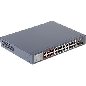 Hikvision DS-3E0326P-E/M(B) 24 Port 1x100Mb + 1x1000Mb + 1xSFP PoE(250W) Switch