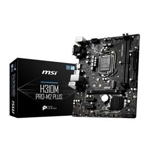 Msi H310M PRO-M2 PLUS H310 DDR4 USB3.1 HDMI/DVI/VGA 1151p Anakart