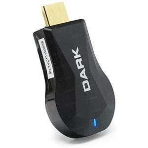 Dark EasyCast Miracast/AirPlay Kablosuz HDMI Görüntü Aktarıcı (DK-AC-TVC01)