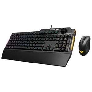 Asus TUF Gaming Combo K1&M3 RGB Kablolu Oyuncu Klavye Mouse Set