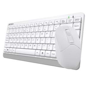 A4 Tech FG1112 2.4 Q Fn Mm Mini Klavye Mouse Set Beyaz