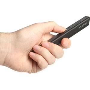 Dark WP08 Kırmızı Lazerli 2.4GHz RF Kablosuz Sunum Kumandası Presenter DK-AC-WP08