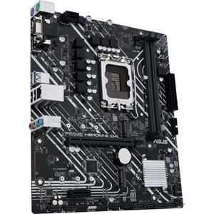 Asus PRIME H610M-E D4 B610 DDR4 M.2 DP HDMI VGA PCI 4.0 1700p Anakart