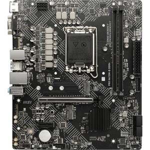 Msi PRO H610M-B DDR4 H610 DDR4 USB3.2 M.2 HDMI VGA PCI 3.0 1700p Anakart