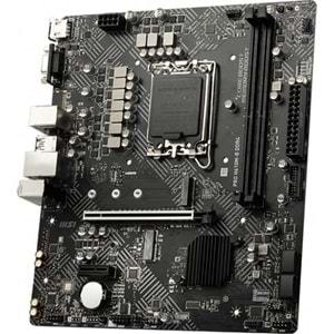 Msi PRO H610M-B DDR4 H610 DDR4 USB3.2 M.2 HDMI VGA PCI 3.0 1700p Anakart