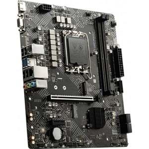 Msi PRO H610M-B DDR4 H610 DDR4 USB3.2 M.2 HDMI VGA PCI 3.0 1700p Anakart