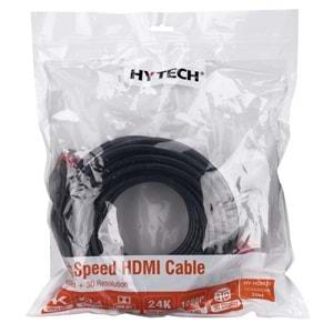 Hytech HY-HDM20 HDMI TO HDMI 20M Altın Uçlu 24K 1.4 3D Kablo