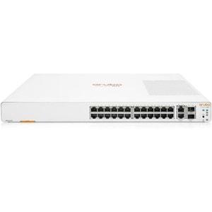 HPE INSTANT ON JL806A 24 Port Gigabit + 2X10GBSFP /2X10GB RJ45 Uplink Yönetilebilir Rackmount Switch