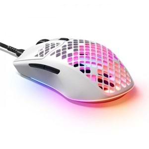 Steelserıes Aerox 3 Snow (2022) Ultra Hafif 59G. Trumove Core Sensör Kablolu Mouse
