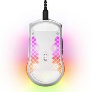 Steelserıes Aerox 3 Snow (2022) Ultra Hafif 59G. Trumove Core Sensör Kablolu Mouse