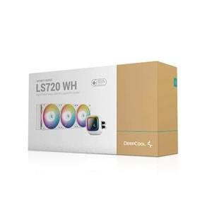 DEEPCOOL LS720 RGB 360mm Beyaz Sıvı Soğutma