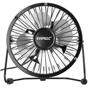 Everes EFN-482 Masaüstü Siyah Metal Usb Fan