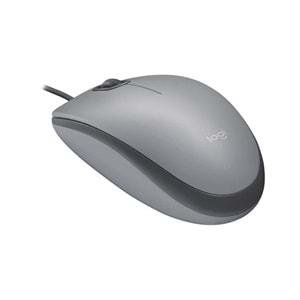 Logitech M110 Kablolu Optik Mouse Gri (910-006760)