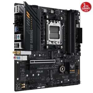 Asus Tuf Gaming A620M-PLUS Wifi DDR5 6400Mhz 1XHDMI 2XDP 2XM.2 USB 3.2 Matx Am5 Anakart