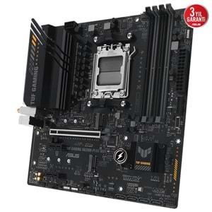 Asus Tuf Gaming A620M-PLUS Wifi DDR5 6400Mhz 1XHDMI 2XDP 2XM.2 USB 3.2 Matx Am5 Anakart