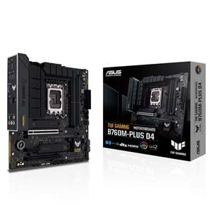 Asus Tuf Gaming B760M-E D4 B760 DDR4 M.2 USB3.2 DP/HDMI PCI 4.0 1700p Anakart