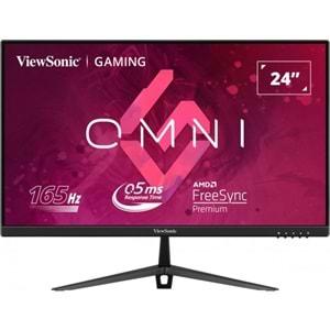 Viewsonic VX2428 Ips 0.5Ms 165Hz 2XHDMI 1XDP Fhd 1920X1080 Hoparlör Çerçevesiz Freesync Gaming Vesa Siyah 23.8