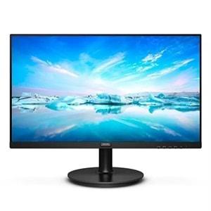 Philips 222V8LA/01 4Ms 75Hz 1XVGA 1XHDMI 1XDP Fhd 1920X1080 Hoparlör Flicker-Free Vesa Siyah 23.8