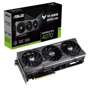 Asus TUF-RTX4070-O12G-GAMING 12GB 192Bit GDDR6X DP/HDMI PCI4.0 Ekran Kartı