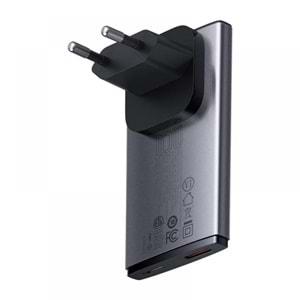 Baseus CCGP150113 GAN5 PRO Ultra Slim 65W Şarj Cihazı(Çıkış:USB X1 Type-C X1)