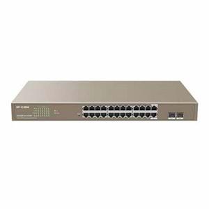 Ip-Com G3326P-24-410W 24 Port Gigabit + 2X1GB SFP Uplink L2 Yönetilebilir 370W Poe Rackmount Switch