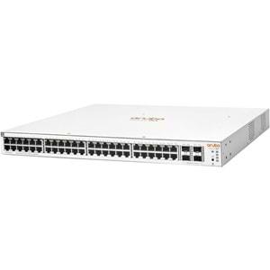 HPE Aruba Ion JL686B 1930 48 Port Gigabit+4X10GB SFP Yönetilebilir L2+ Rackmount 370W Poe Switch