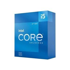 Intel Core i5-12600KF 3.70Ghz 20MB 1700p 12.Nesil Fansız Box İşlemci