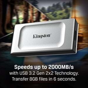 Kingston 2TB USB3.2 2000/2000MB/s XS2000/2000G