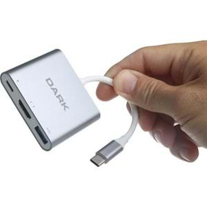 Dark DK AC U31X32 USB Type C to USB 3.0 HDMI