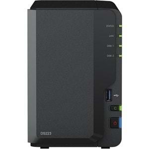 Synology DS223 (2x3.5''/2.5'') Tower NAS