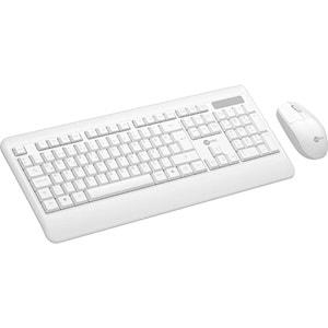 Lenovo Lecoo Kablosuz TR Q Klavye Mouse Set Beyaz KW202-B