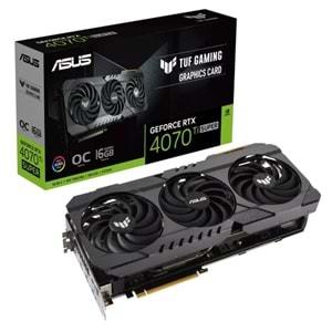 ASUS TUF-RTX4070TIS-O16G-OG SUPER OC 16GB GDDR6X 256BIT 2XHDMI 3XDP EKRAN KARTI