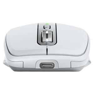 Logitech MX Anywhere 3S Kompakt 8000 DPI Optik Sensörlü Sessiz Bluetooth Kablosuz Mouse - Beyaz 910-006930