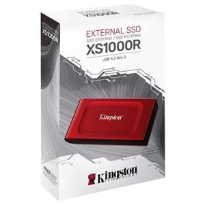 Kingston SXS1000R 2TB Usb 3.2 Taşınabilir SSD Red