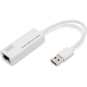 Digitus USB 3.0 Erkek to Gigabit Ethernet Çevirici