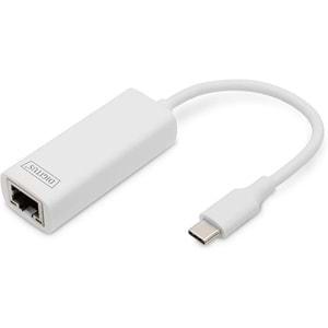 Digitus Type-C Erkek to Gigabit Ethernet Çevirici