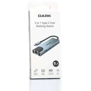 Dark DK-AC-U31X46 Type-C to USB 3.0 -HDMI-RJ45