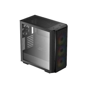 DEEPCOOL CG540-MESH-PF750 4 Fanlı Mesh ARGB ATX Mid Tower Siyah Kasa Dahili 750W 80+ PSU