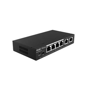 Ruijie Reyee RG-ES206GS-P 4-Port 10/100/1000 4-Port PoE+ (54W) 1xGB,1xSFP Cloud