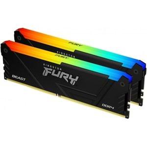 Kingston 64GB DDR4 CL16 3200Mhz RGB 2x32 RAM (KF432C16BB2AK2/64TR)