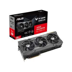 ASUS TUF-RX7900XT-O20G-GAMING 20GB GDDR6 HDMI DP 320BIT Ekran Kartı