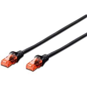 Digitus Patch Kablo Cat6 Siyah (0.25m)