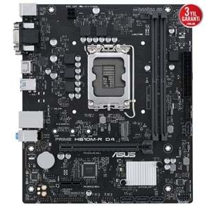 Asus PRIME H610M-R D4-SI H610 DDR4 M.2 DP/HDMI/VGA PCI 4.0 1700p Anakart