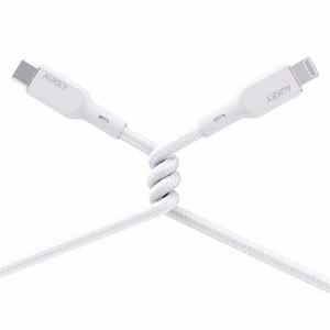 Aukey CB-NCL1-WH 480Mbps Type-C Lightnig Kablosu (1.8m)