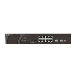 Ruijie Reyee RG-ES110GDS-P 8-Port 10/100/1000 Mbps Desk. Switch 2-Port PoE(120W)