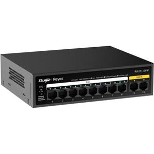 Ruijie Reyee RG-ES110F-P 8 -Port 10/100 +2X 10/100 RJ45 Uplink 110W Poe Switch